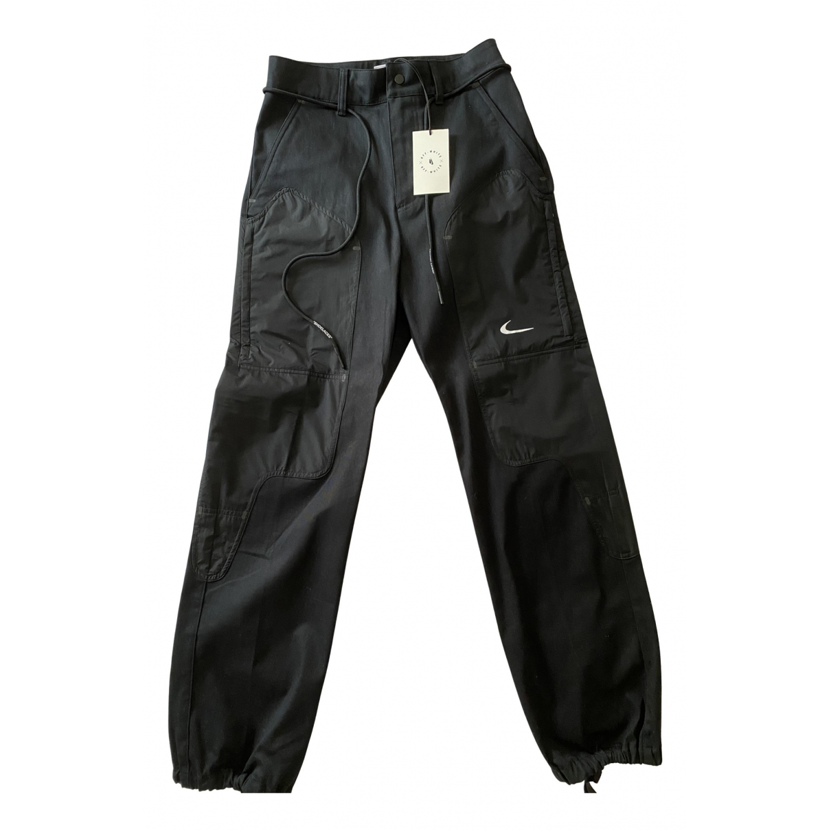 Straight pants Nike x Off-White Black 